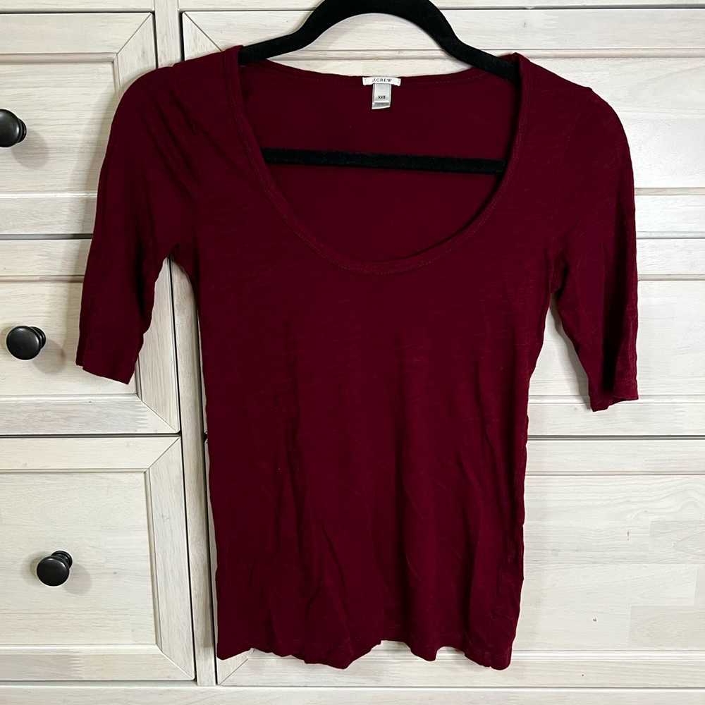 J. Crew Quarter Sleeve Tee
